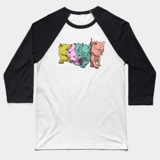 Cute cats Baseball T-Shirt